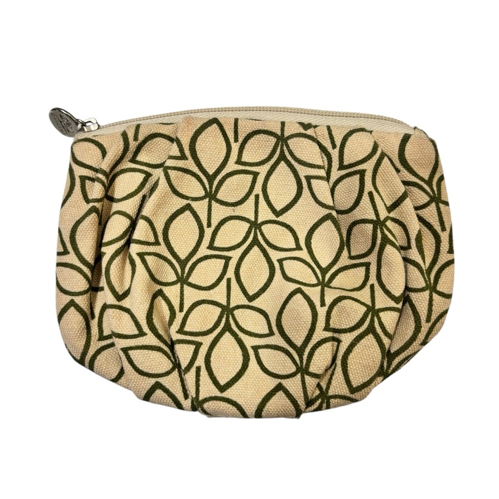 Origins cosmetics pouch logo zipper logo lining